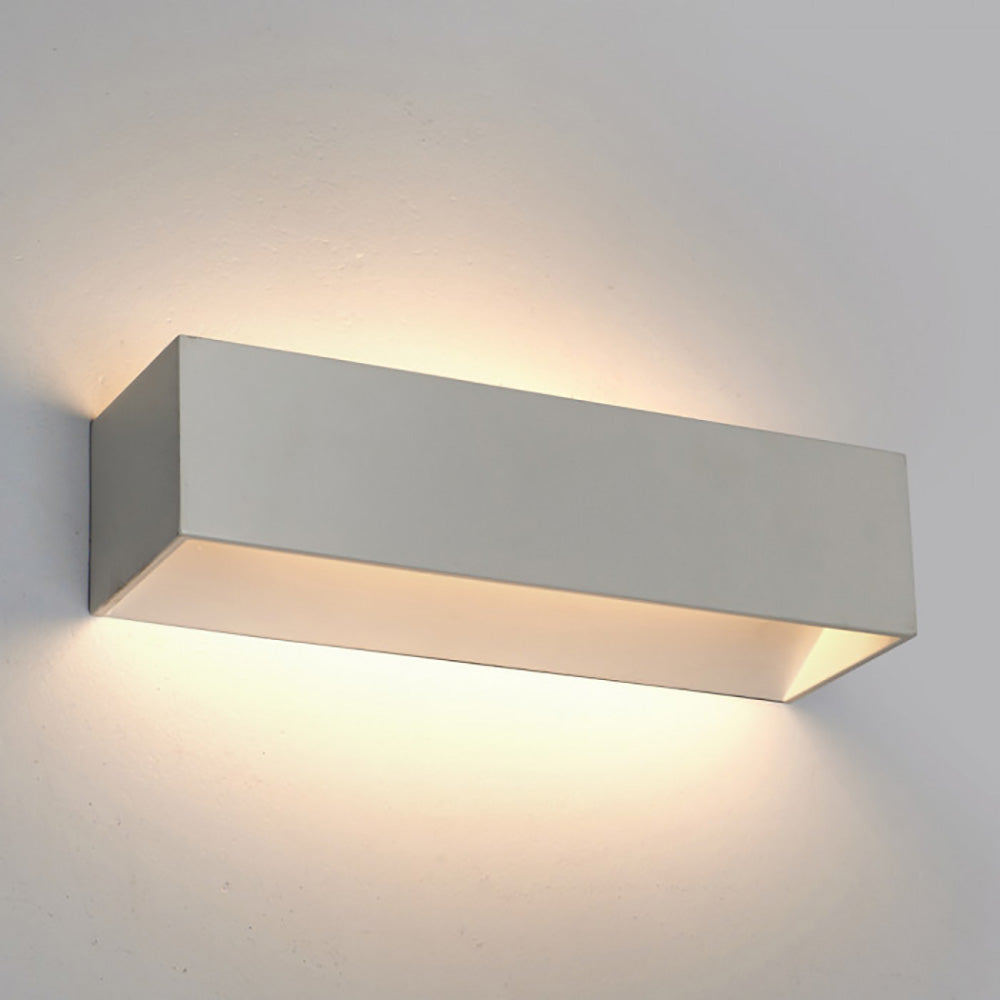 Zuri Up & Down Wall Light 8W White Aluminium 3000K - WL1686-WH