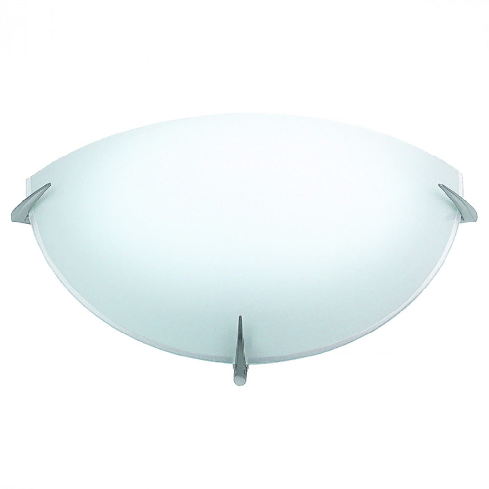 Wall Sconce White / Satin Chrome Glass 3000K - WL320-8