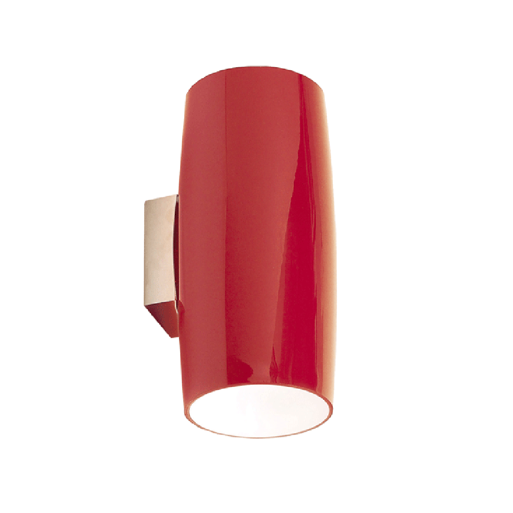 Wall Sconce H240mm Red Glass - WLL9287-RD