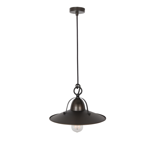 Benson Small Pendant Light Weathered Iron - MDABEN1SWI