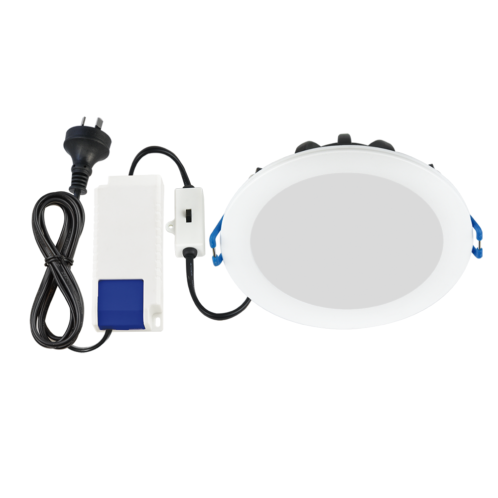 Clasp Flush Recessed LED Downlight White Metal 3CCT -171001