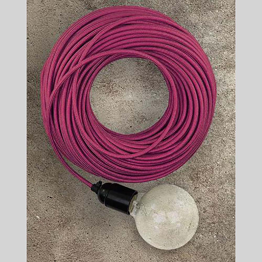 Electrical Cord Pink Fabric - ZAF30225PI