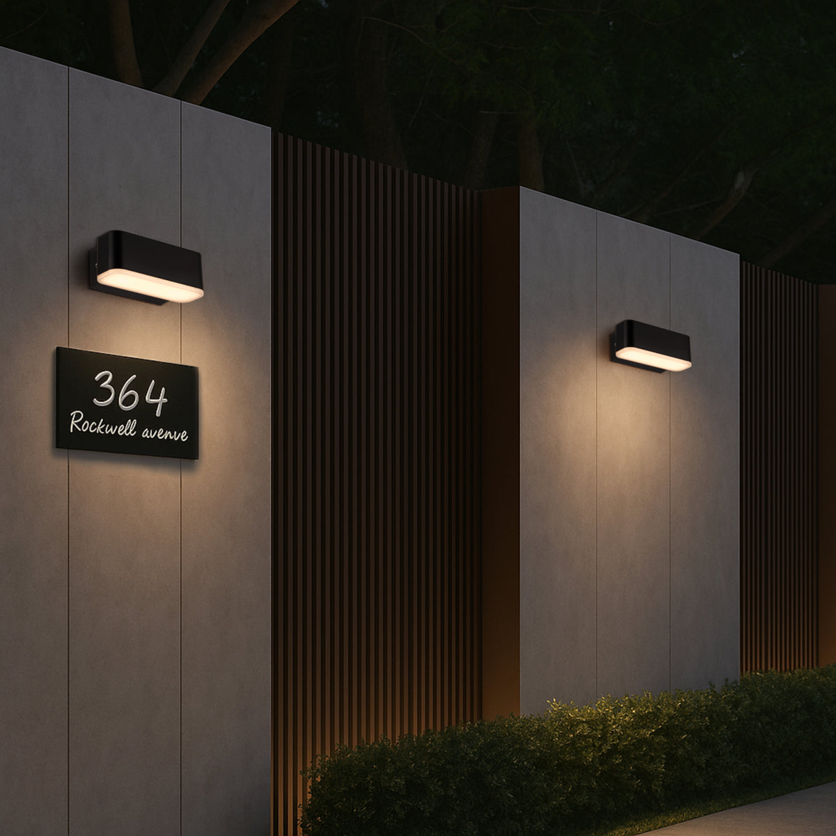 Ziron LED 100mm Wall Light 3W Tri Colour Black - ZIRON EX10-BK