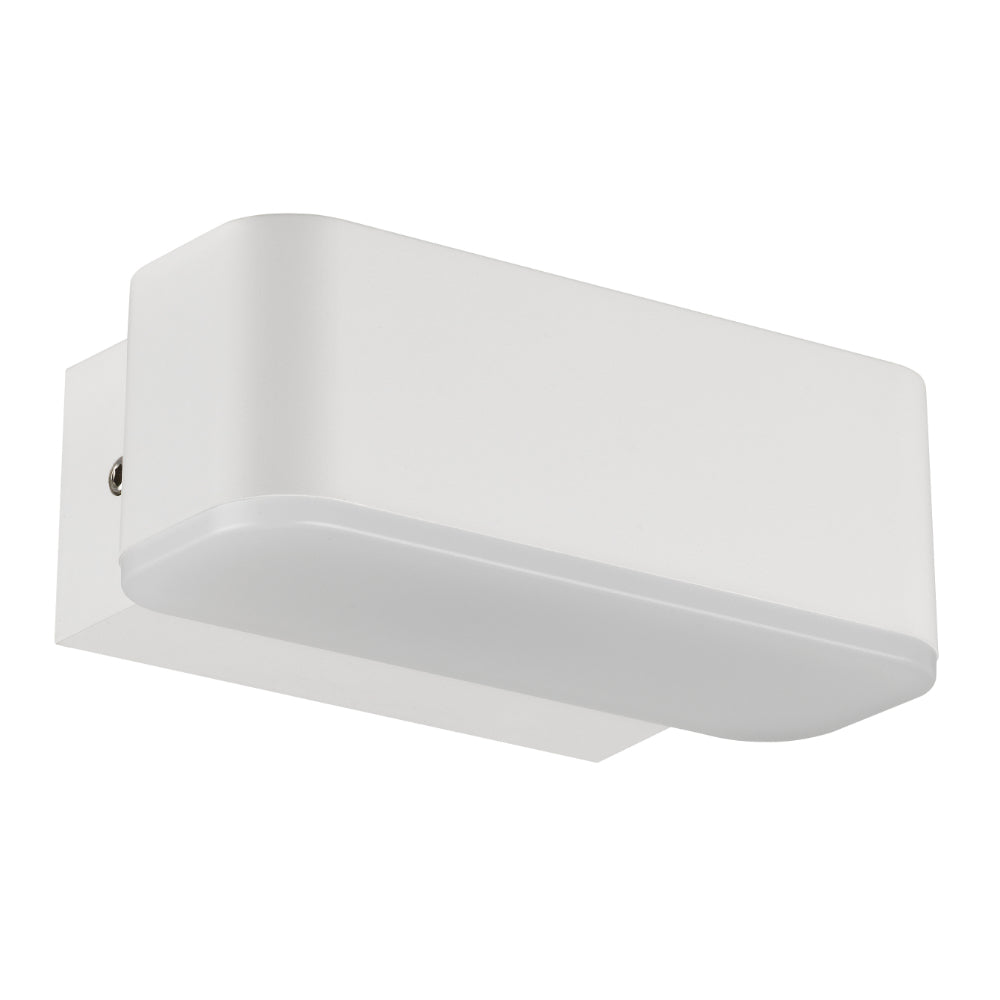 Ziron LED 100mm Wall Light 3W Tri Colour White - ZIRON EX10-WH