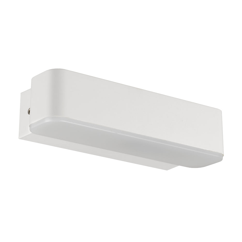Ziron LED 180mm Wall Light 5W Tri Colour White - ZIRON EX18-WH