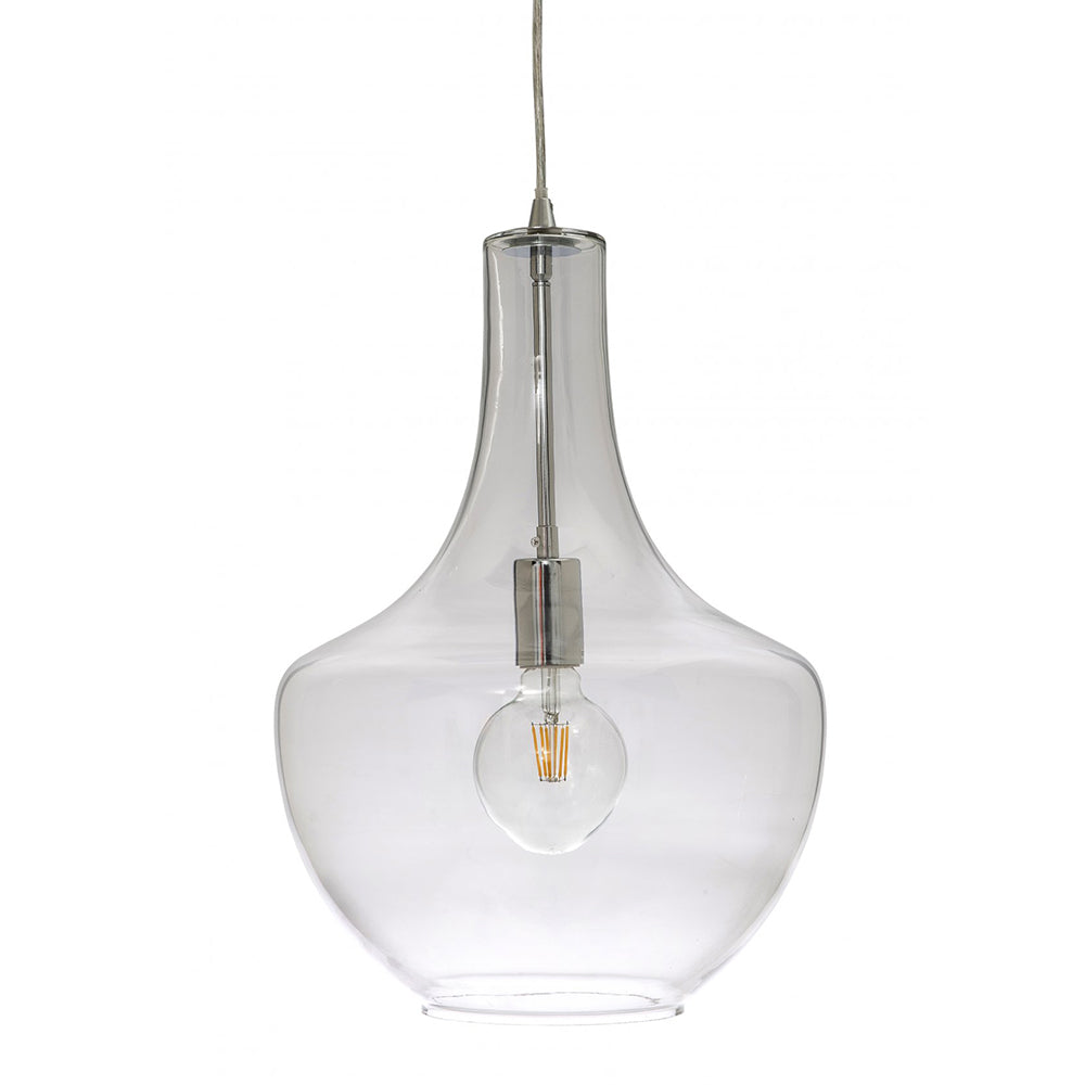 Buy Pendant Lights Australia Fiorentino Lighting - LORIENTE 1 Light Pendant Clear