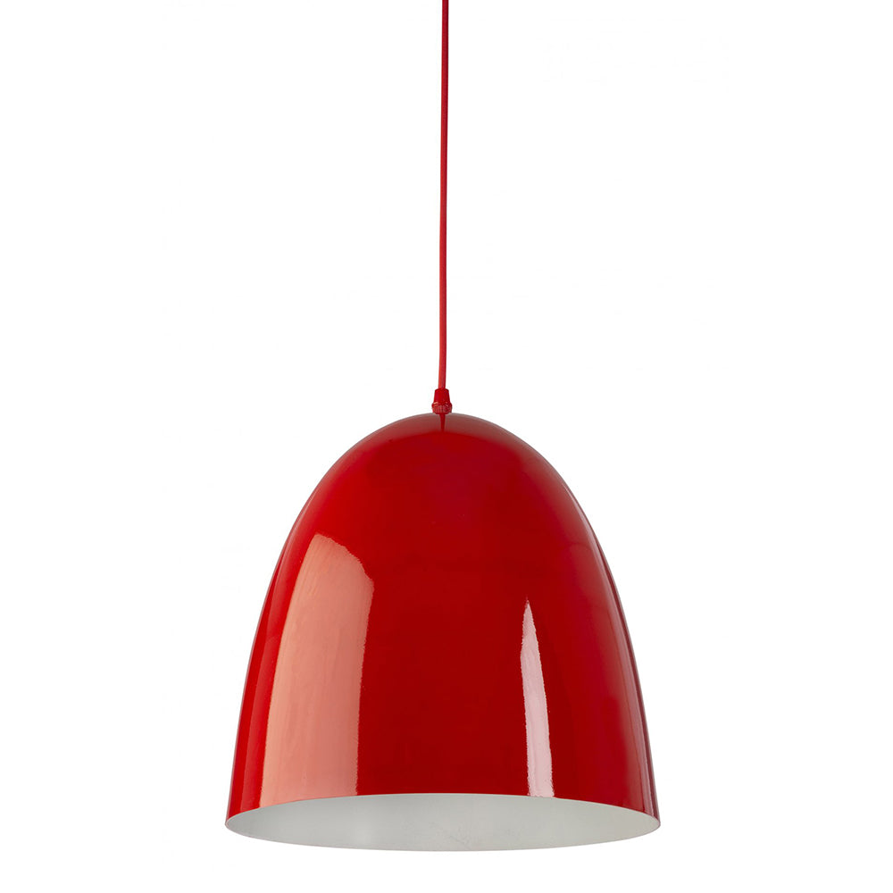 Buy Pendant Lights Australia Fiorentino Lighting - SERENA 1 Light Pendant Red