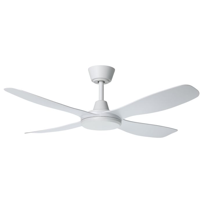 Aruba DC Ceiling Fan 48" With Remote Matt White & White - 20663301