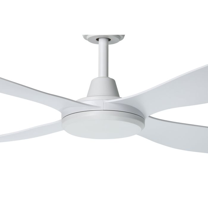 Aruba DC Ceiling Fan 48" With Remote Matt White & White - 20663301