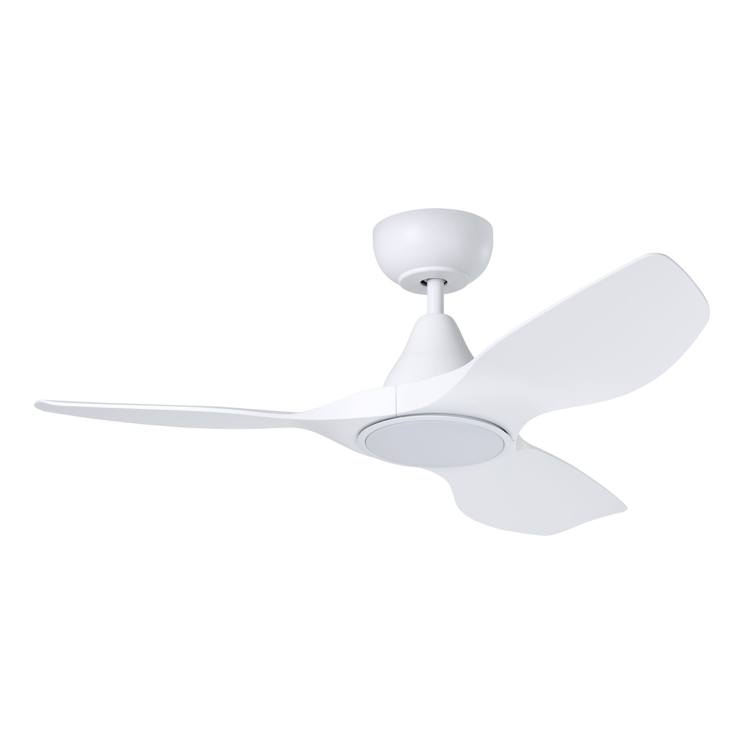 Surf DC Ceiling Fan 40" With LED Light Matte White - 20789301