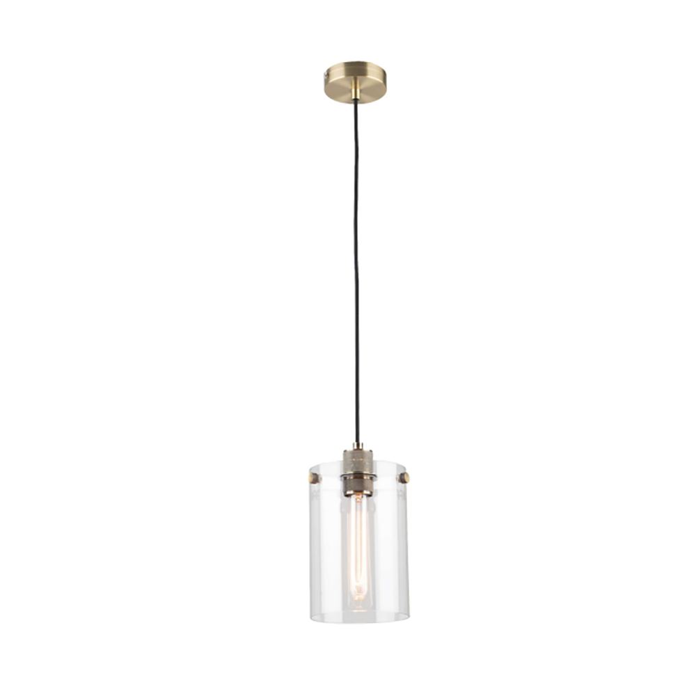 Fallon Pendant Light Antique Brass Metal - MPLS519AB