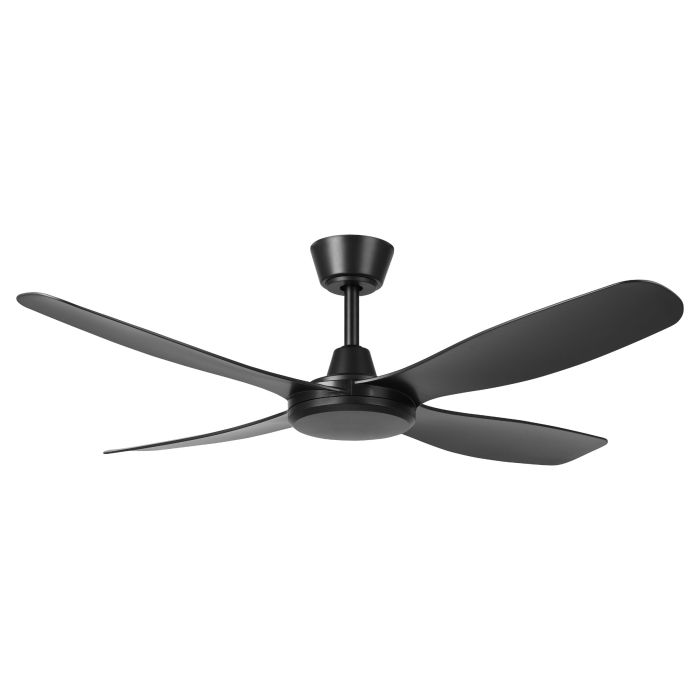 Aruba DC Ceiling Fan 52" With Remote Matte Black - 20663402