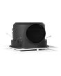 Samba LED Plastic Square Exhaust Fan 10W TRI Color White - 206814N