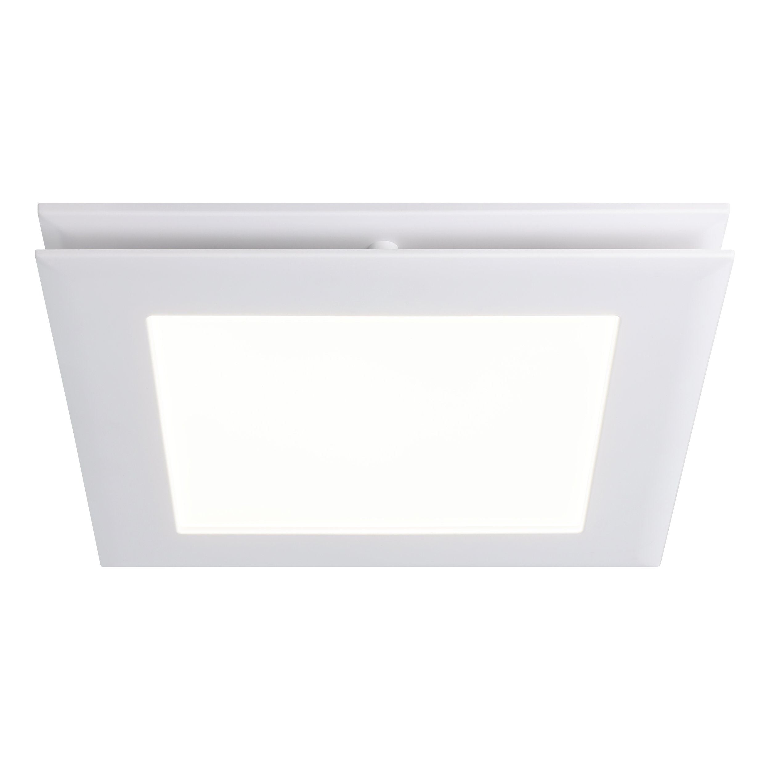Samba LED Plastic Square Exhaust Fan 10W TRI Color White - 206814N