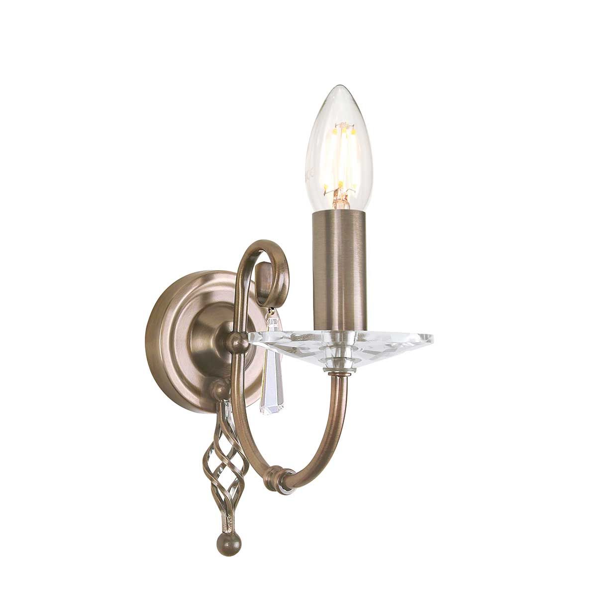 Aegean Wall Light Aged Brass - AG1-AGED-BRASS