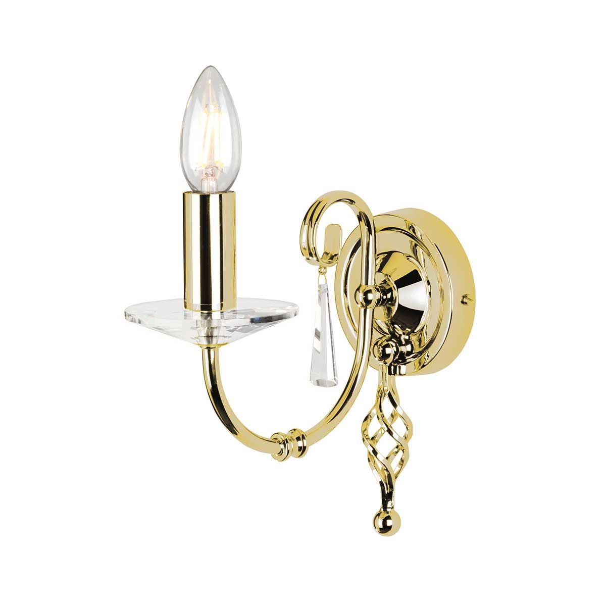 Aegean Wall Light Polished Brass - AG1-POL-BRASS