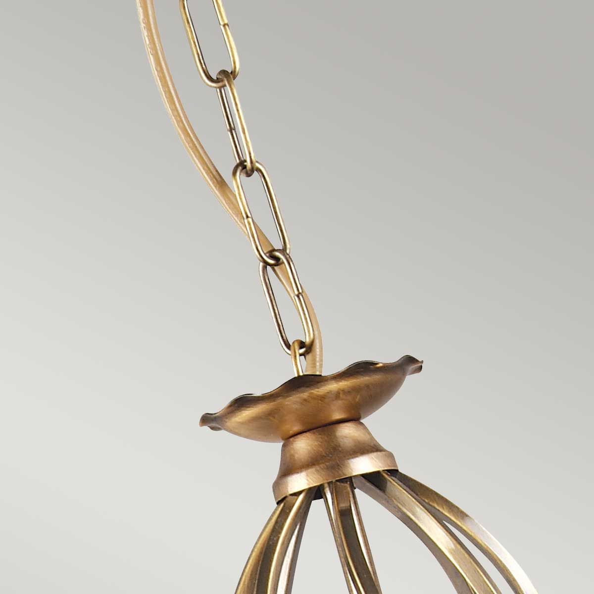 Aegean 3 Light Pendant Aged Brass - AG3-AGED-BRASS