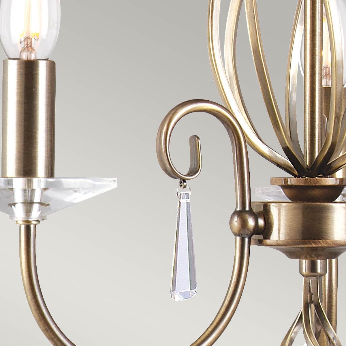 Aegean 3 Light Pendant Aged Brass - AG3-AGED-BRASS