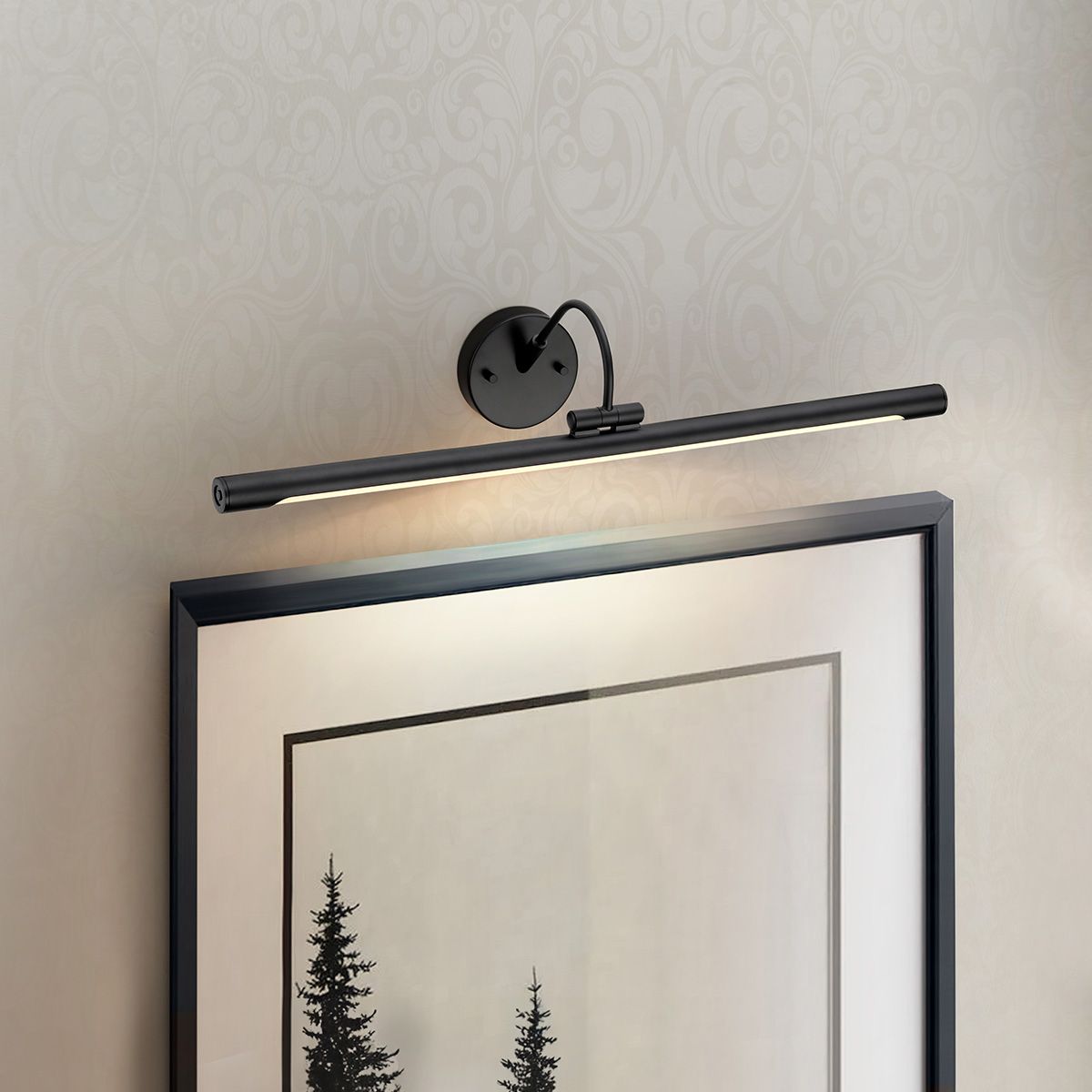 Alton Large LED Picture Light Black - ALTON-PL-L-BLK