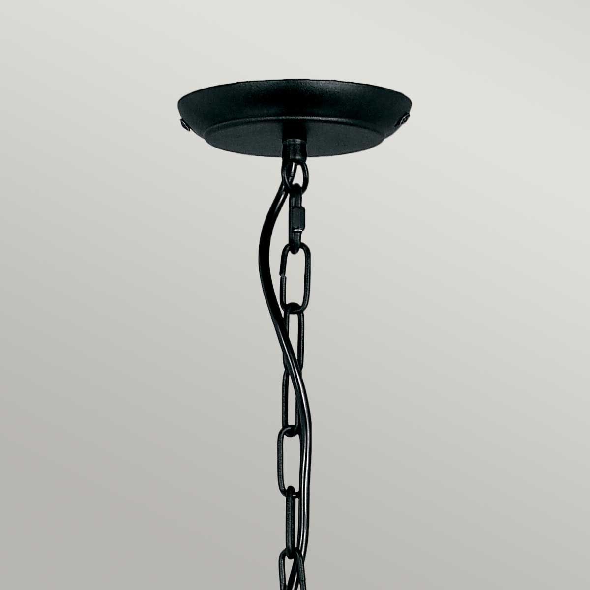 Aries 5 Light Pendant Black - ART5-BLACK