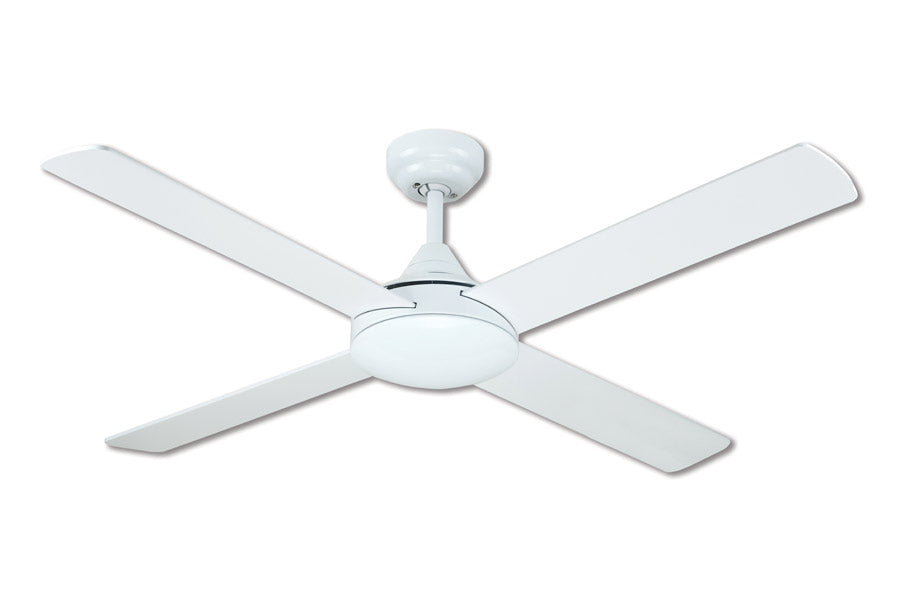 Azure Moulded DC Ceiling Fan 48" White - A223