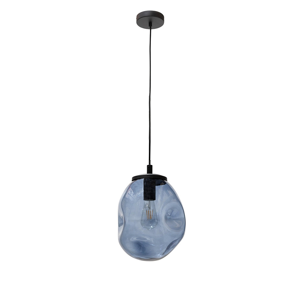 Buy Pendant Lights Australia Fiorentino Lighting - EVA 1 Light Pendant Large Blue