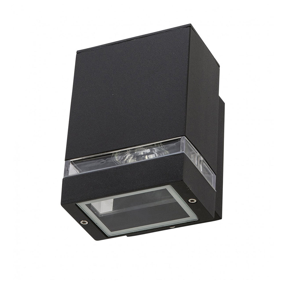 Buy Exterior Wall Lights Australia Fiorentino Lighting - DERICO 1 Light Wall Light Black