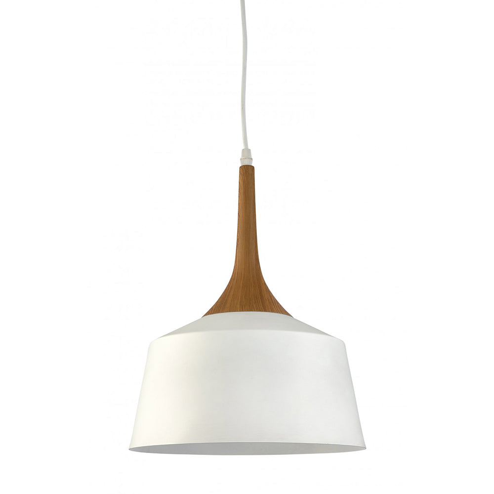 Fiorentino Lighting - FUJY 1 Light Pendant Small White