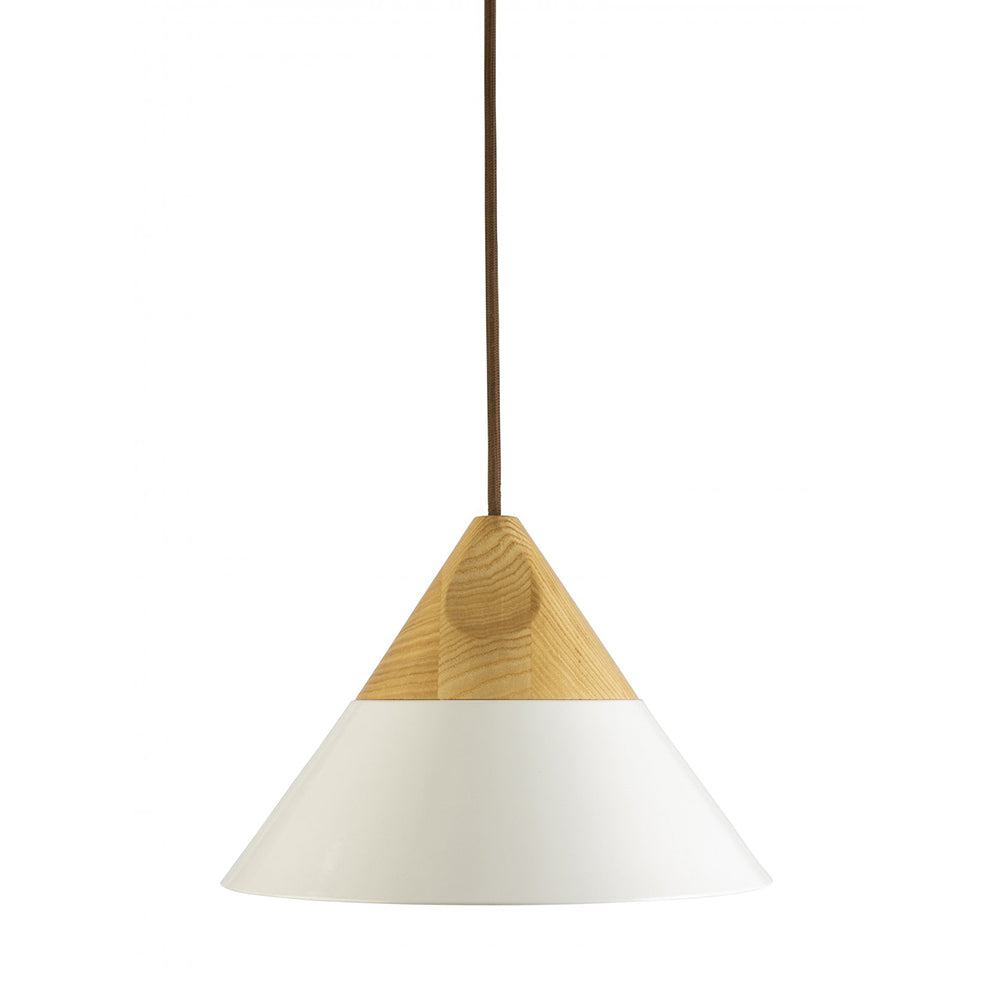 Buy Pendant Lights Australia Fiorentino Lighting - INSTA270 1 Light Pendant Wood & White