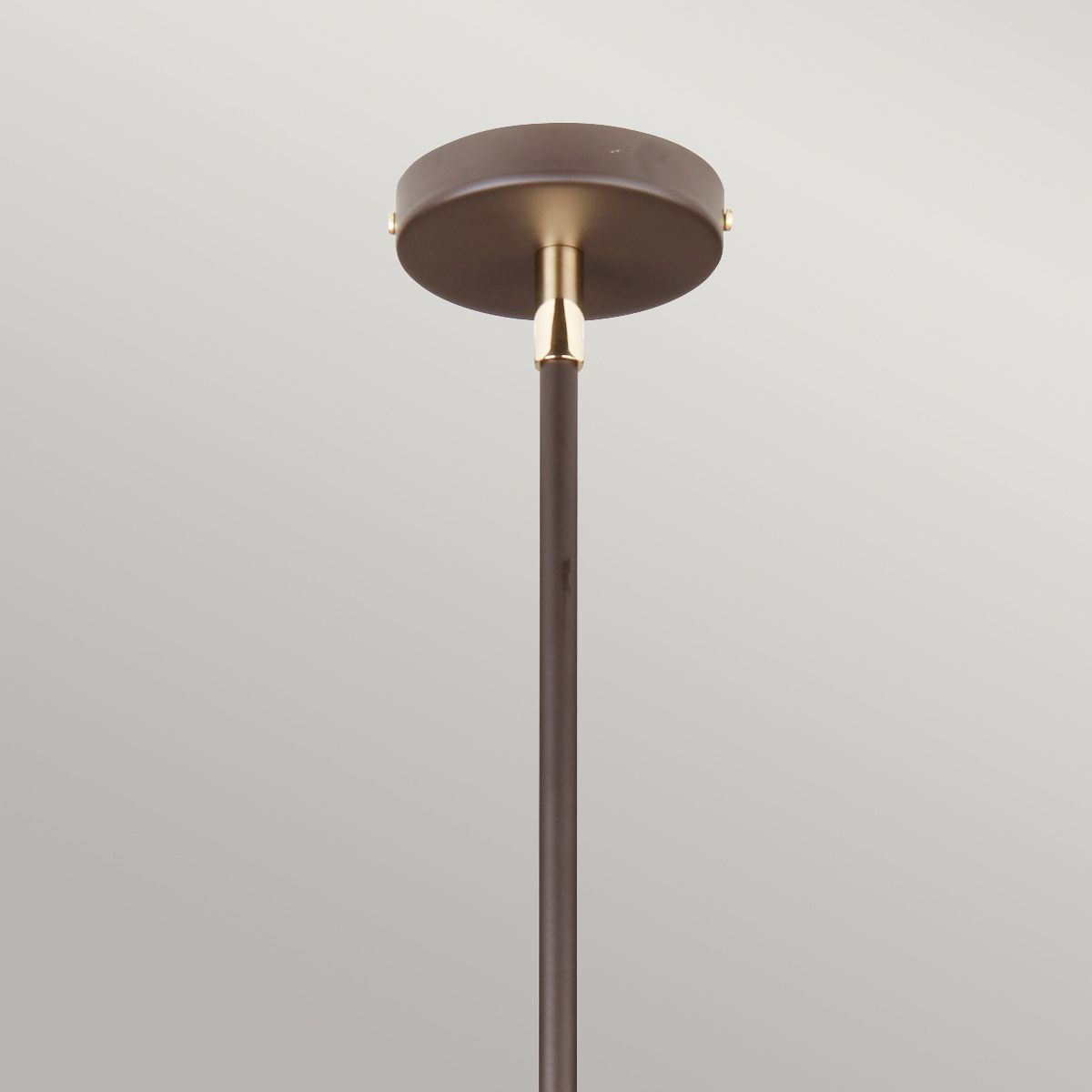 Balance Pendant Light Brown & Polished Brass - BALANCE-P-BRPB