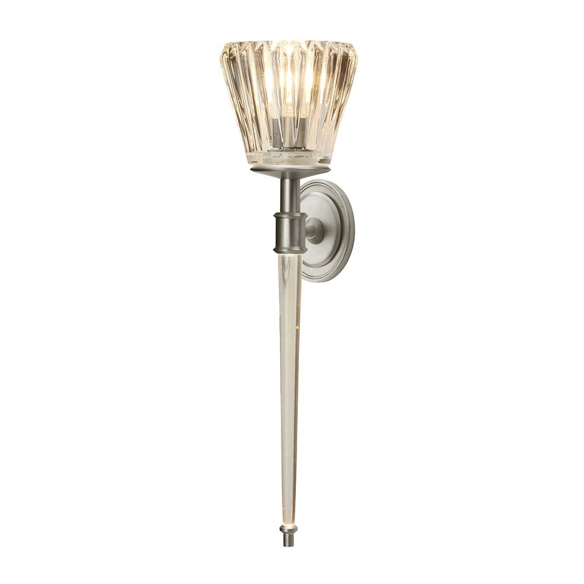 Agatha LED Vanity 2 Light Brushed Nickel - BATH-AGATHA-BN