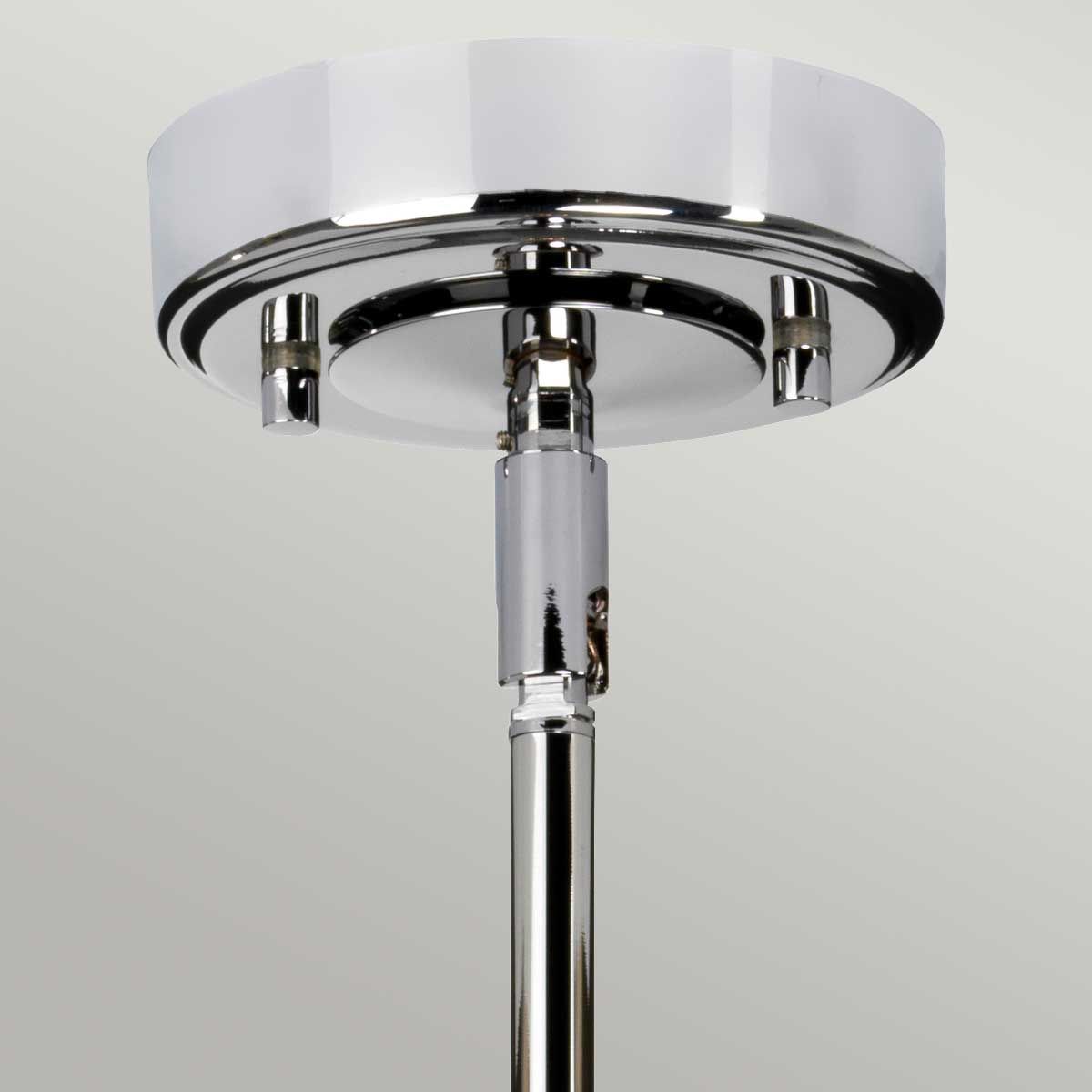 Agatha LED Pendant Light Polished Chrome - BATH-AGATHA1P-PC