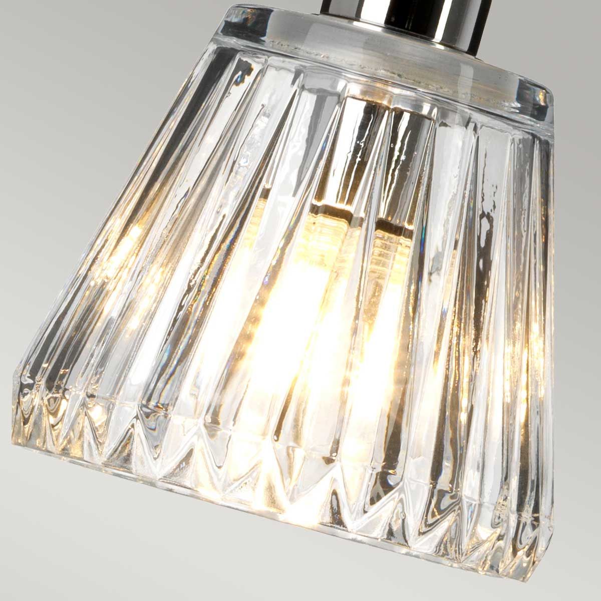 Agatha LED Pendant Light Polished Chrome - BATH-AGATHA1P-PC