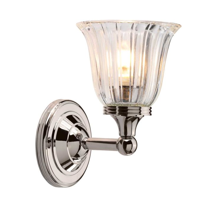 Austen Vanity Light Polished Nickel - BATH-AUSTEN1-PN