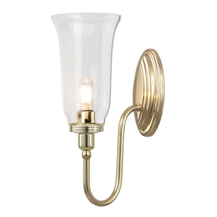 Blake Vanity Light Polished Brass - BATH-BLAKE2-PB