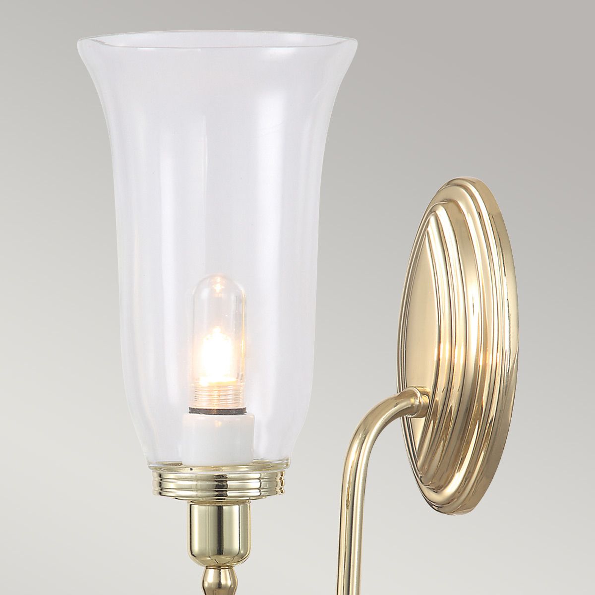 Blake Vanity Light Polished Brass - BATH-BLAKE2-PB