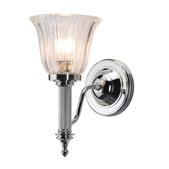 Carroll Vanity Light Polished Chrome - BATH-CARROLL1-PC