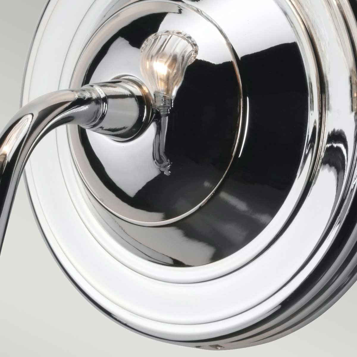 Carroll Vanity Light Polished Chrome - BATH-CARROLL2-PC