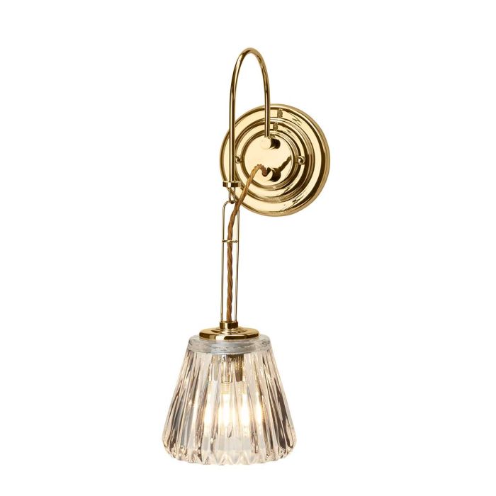 Demelza Vanity Light Polished Brass - BATH-DEMELZA-PB