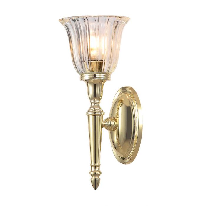 Dryden Vanity Light Polished Brass - BATH-DRYDEN1-PB