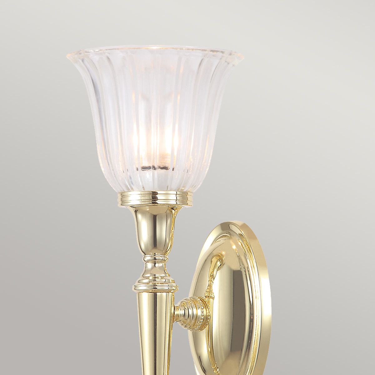 Dryden Vanity Light Polished Brass - BATH-DRYDEN1-PB