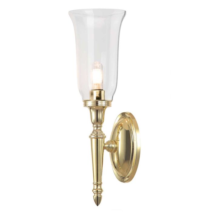 Dryden Vanity Light Polished Brass - BATH-DRYDEN2-PB