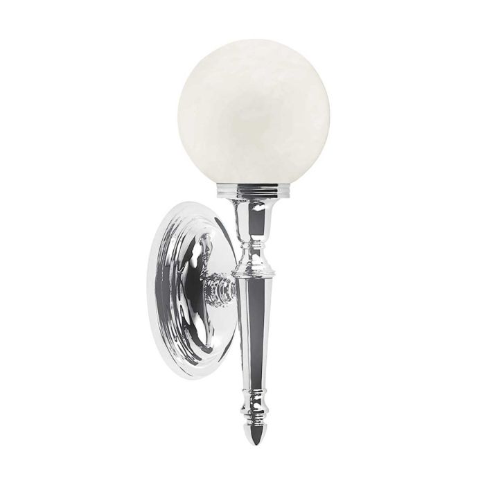 Dryden 350mm Vanity Light Polished Chrome - BATH-DRYDEN4-PC