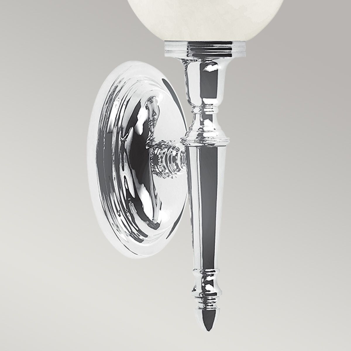 Dryden 350mm Vanity Light Polished Chrome - BATH-DRYDEN4-PC