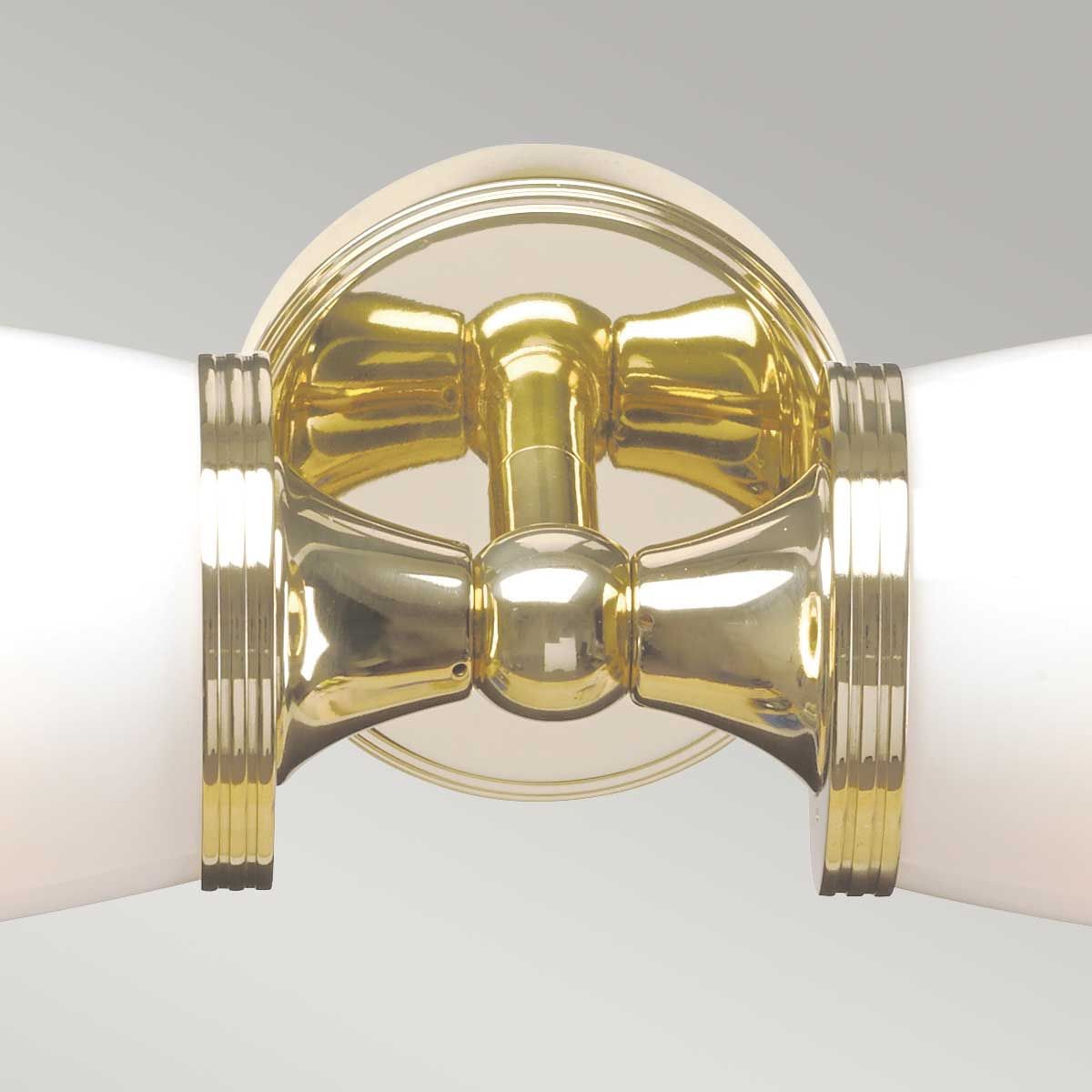 Eliot Double Vanity Light Polished Brass - BATH-ELIOT2-PB