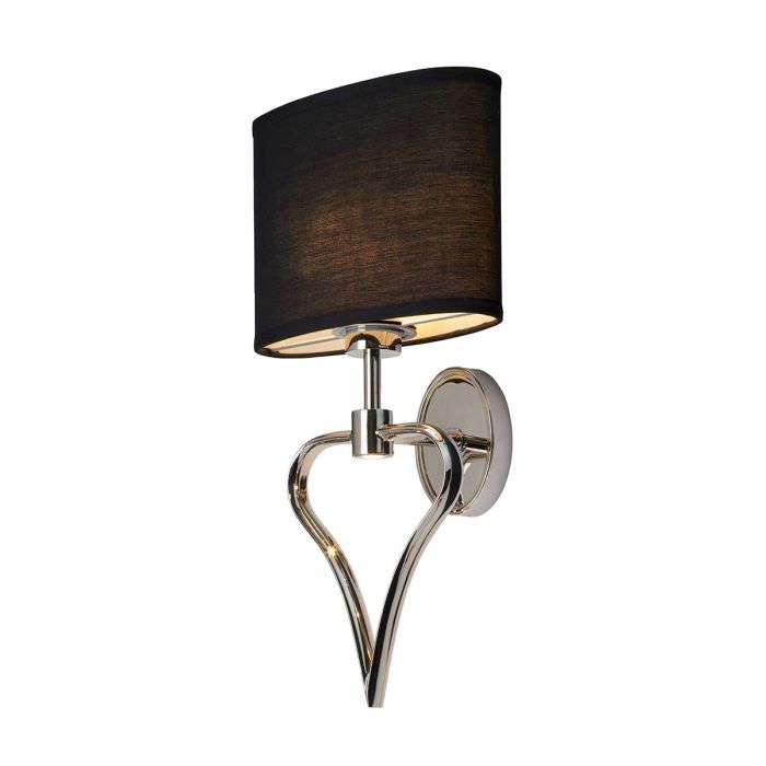 Falmouth LED Vanity 2 Light Polished Chrome & Black - BATH-FALMOUTH-PC