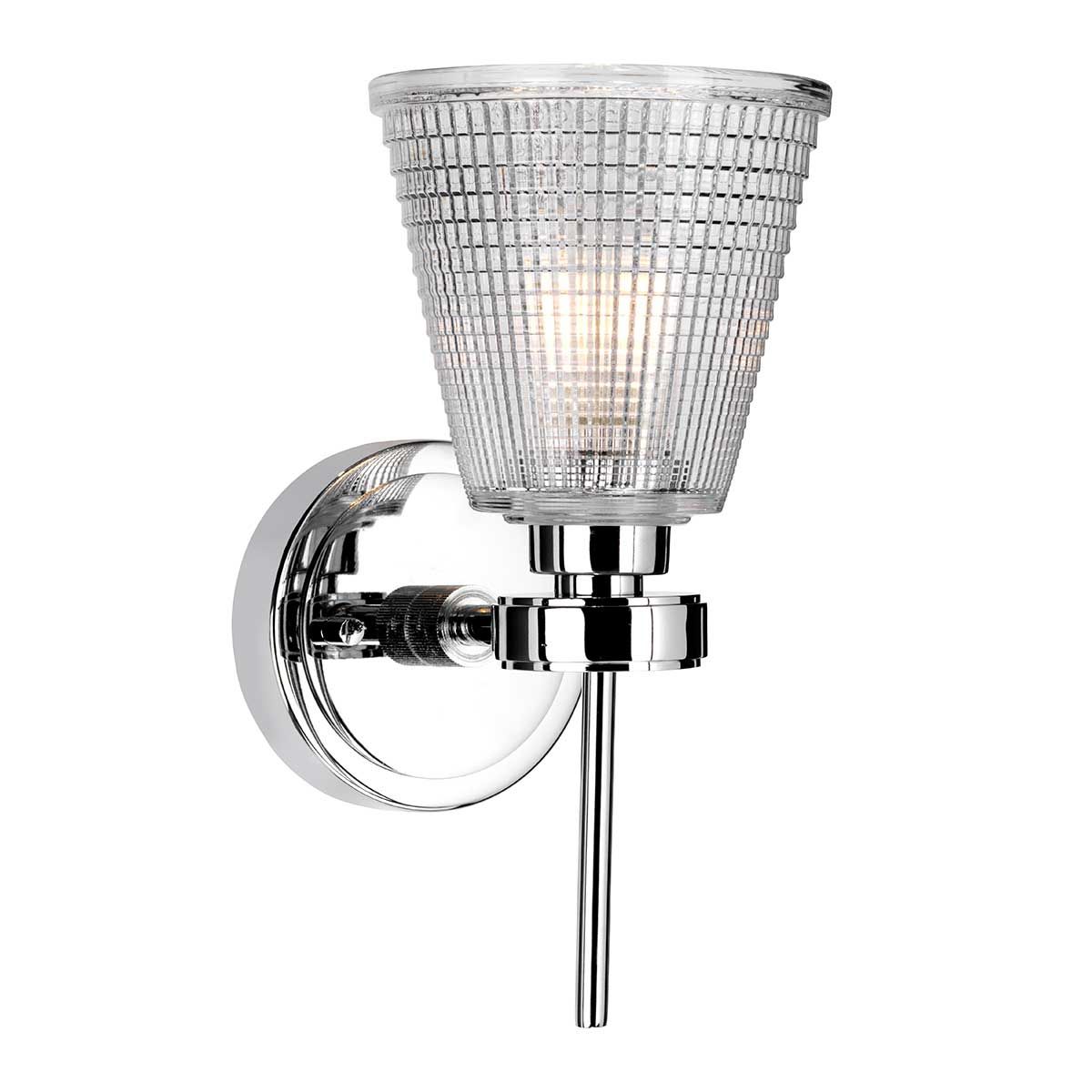 Gunnislake Vanity Light Polished Chrome - BATH-GUNNIS1-PC