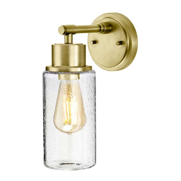 Morvah Vanity Light Brushed Brass - BATH-MORVAH1-BB