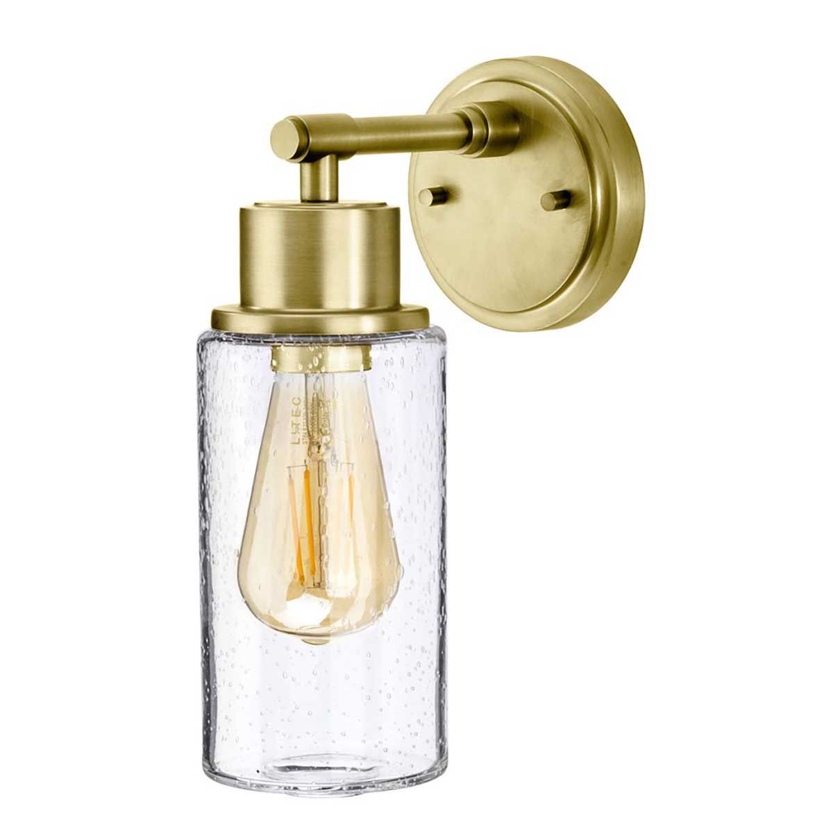 Morvah Vanity Light Brushed Brass - BATH-MORVAH1-BB