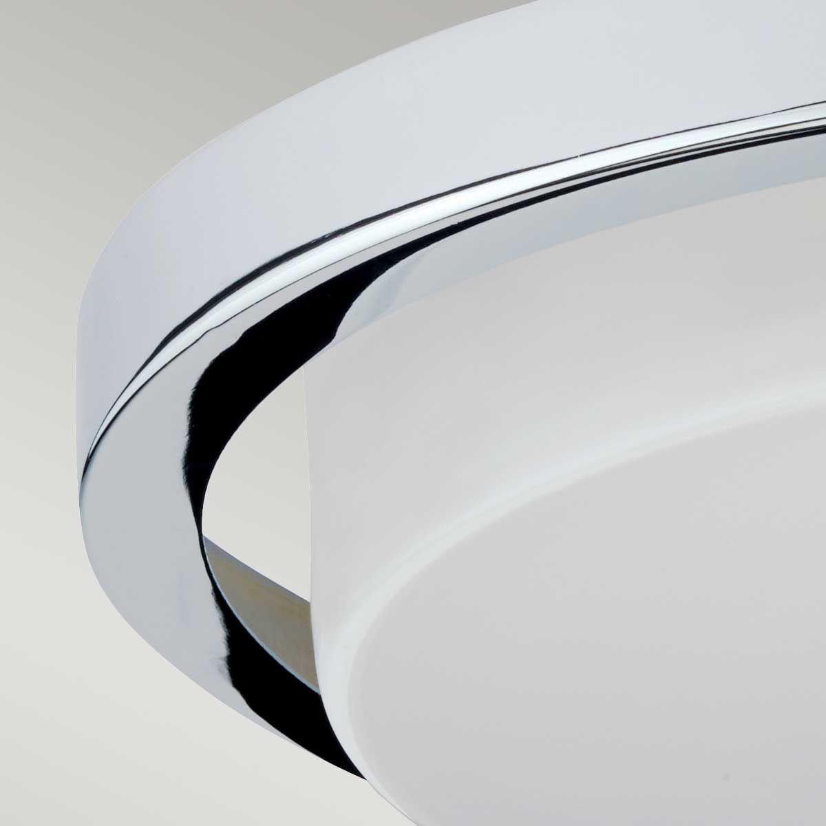 Ryde Flush Mount Light Polished Chrome - BATH-RYDE-F